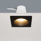 Artdelight designverlichting Bados vierkante zwarte GU10 inbouwspot kantelbaar Artdelight designverlichting Bados vierkante zwarte GU10 inbouwspot kantelbaar