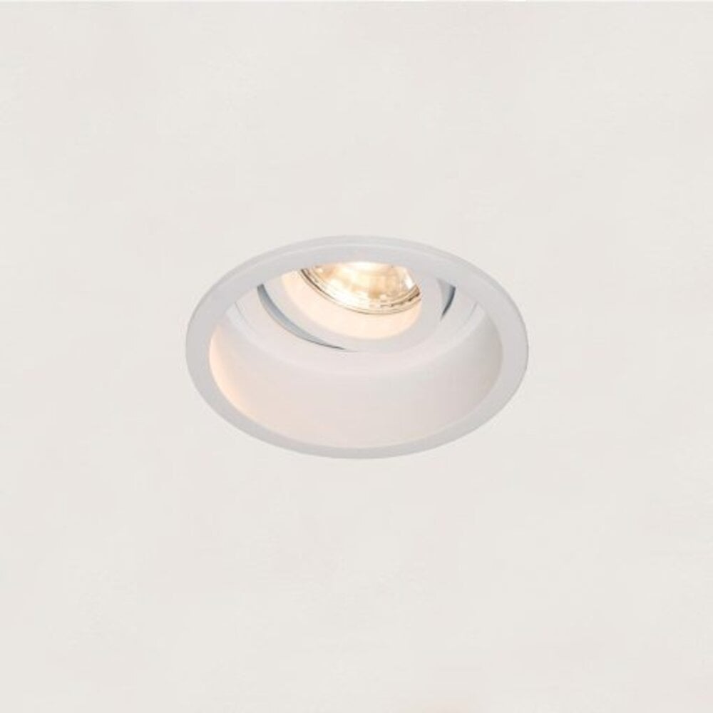Artdelight Rex ronde GU10 inbouwspot wit
