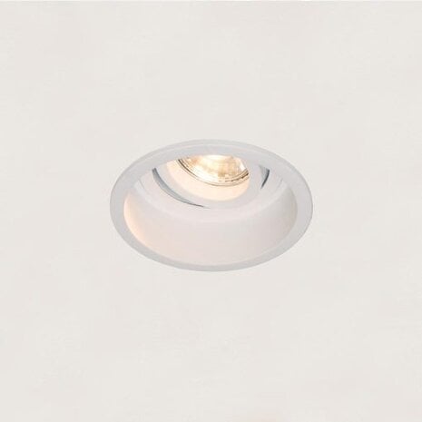 Artdelight Rex ronde GU10 inbouwspot wit
