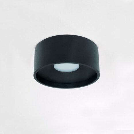 Artdelight Opbouwspot Oran zwart richtbaar GU10