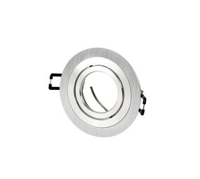 LED Line OP=OP Inbouwspot geborsteld aluminium rond - kantelbaar - zaagmaat 85mm - buitenmaat 92mm LED Line OP=OP Inbouwspot geborsteld aluminium rond - kantelbaar - zaagmaat 85mm - buitenmaat 92mm