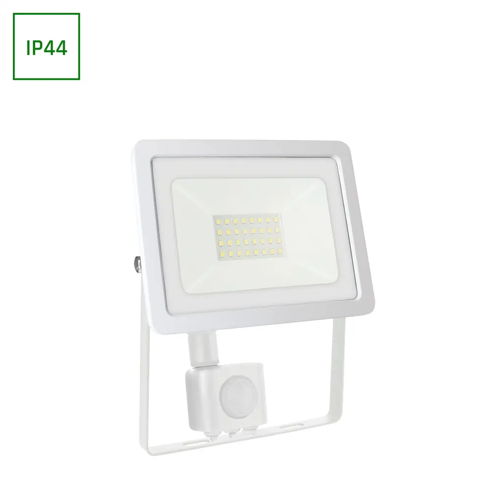 Spectrum OP=OP LED schijnwerper met PIR sensor - 30W 2740lm - 3000K 830 warm wit licht - IP44