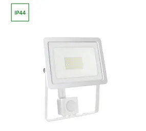 Spectrum OP=OP LED schijnwerper met PIR sensor - 30W 2740lm - 3000K 830 warm wit licht - IP44