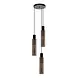 Lucide ORLANDO - Hanglamp - Ø 32 cm - 3xE27 - Fumé Lucide ORLANDO - Hanglamp - Ø 32 cm - 3xE27 - Fumé