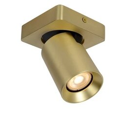 Lucide LED Opbouwspot Nigel Mat Goud GU10 5W 2200K Dimbaar