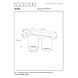 Lucide LED Dubbele Opbouwspot Nigel Mat Goud GU10 2x5W 2200K Dimbaar Lucide LED Dubbele Opbouwspot Nigel Mat Goud GU10 2x5W 2200K Dimbaar
