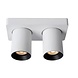 Lucide LED Dubbele Opbouwspot Nigel Wit GU10 2x5W 2200K Dimbaar Lucide LED Dubbele Opbouwspot Nigel Wit GU10 2x5W 2200K Dimbaar