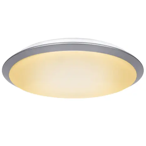 Aigostar LED Plafondlamp Zilver rond - 24W 3000K Aigostar LED Plafondlamp Zilver rond - 24W 3000K