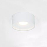 Artdelight designverlichting Plafondspot Dimbaar IP54 - Rond Wit - 10W 720Lm - 2700K 927 Warm Wit | Triac Dimbaar - Aluminium