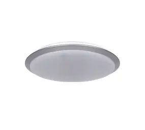 Aigostar OP=OP LED Plafondlamp Zilver rond - 24W 4000k