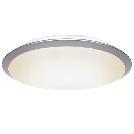 Aigostar LED Plafondlamp Zilver rond - 24W 4000k Aigostar LED Plafondlamp Zilver rond - 24W 4000k