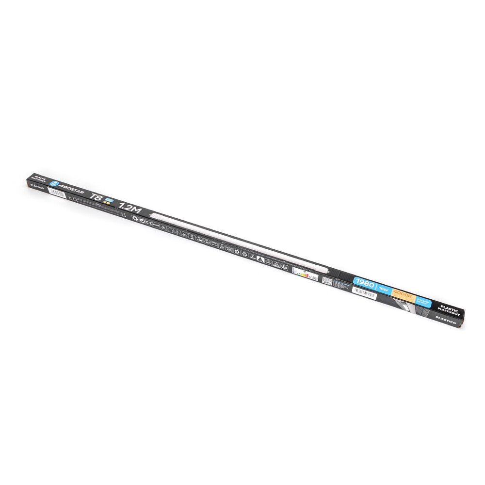 Aigostar LED-TL van kunststof, T8, 120 cm, 18 W 4000K