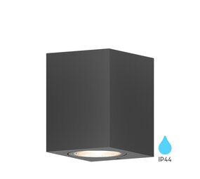 LCB LED Wandlamp Down - 1x GU10 fitting - IP44 - Antraciet LCB LED Wandlamp Down - 1x GU10 fitting - IP44 - Antraciet