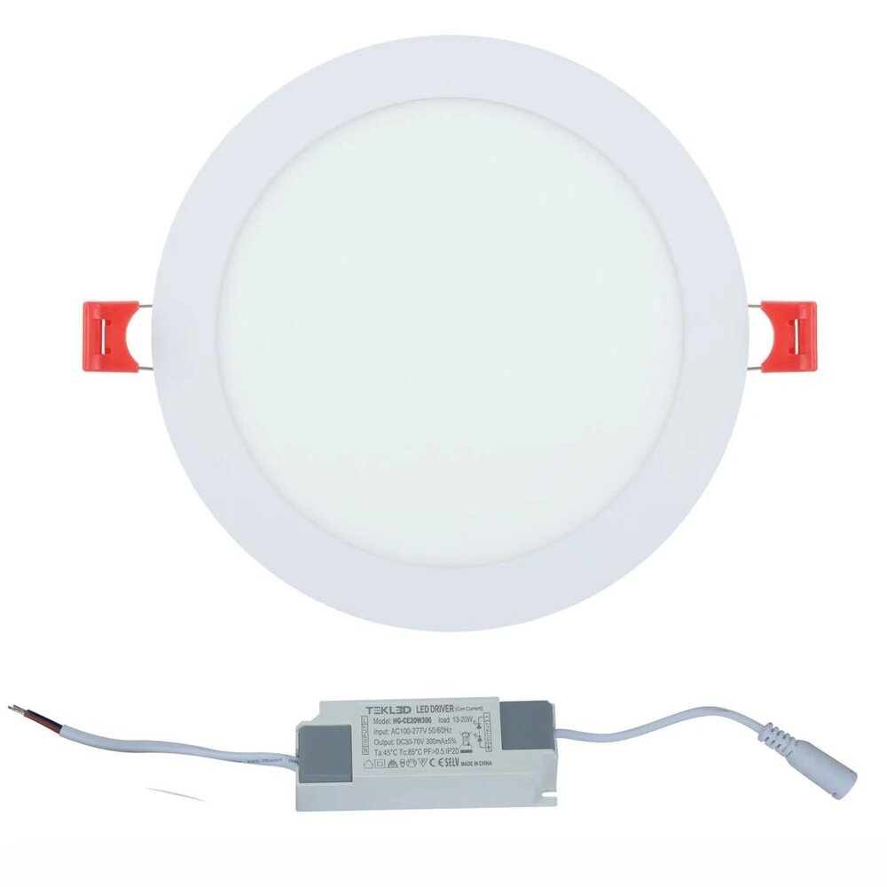LCB LED inbouwspot - 18W 100lm p/w- 3000K 830 warm wit licht LCB LED inbouwspot - 18W 100lm p/w- 3000K 830 warm wit licht