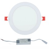 LCB OP=OP LED inbouwspot - 18W 100lm p/w - 3000K 830 warm wit licht - Zaagmaat 205mm