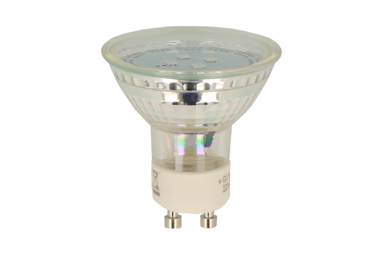 LED Line Voordeelpak 10 stuks - GU10 LED spot - 1W vervangt 10W - 2700K warm wit licht - 36° lichtspreiding