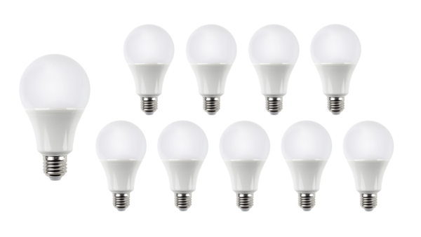 LCB Voordeelpak 10 stuks - LED Lamp G45 - E27 fitting - 4W Filament - 2700K warm wit licht LCB Voordeelpak 10 stuks - LED Lamp G45 - E27 fitting - 4W Filament - 2700K warm wit licht