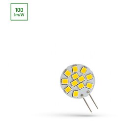 Spectrum LED G4 - 12V - 1.2W - 830 3000K - Warm wit licht - Vervangt 10W Spectrum LED G4 - 12V - 1.2W - 830 3000K - Warm wit licht - Vervangt 10W