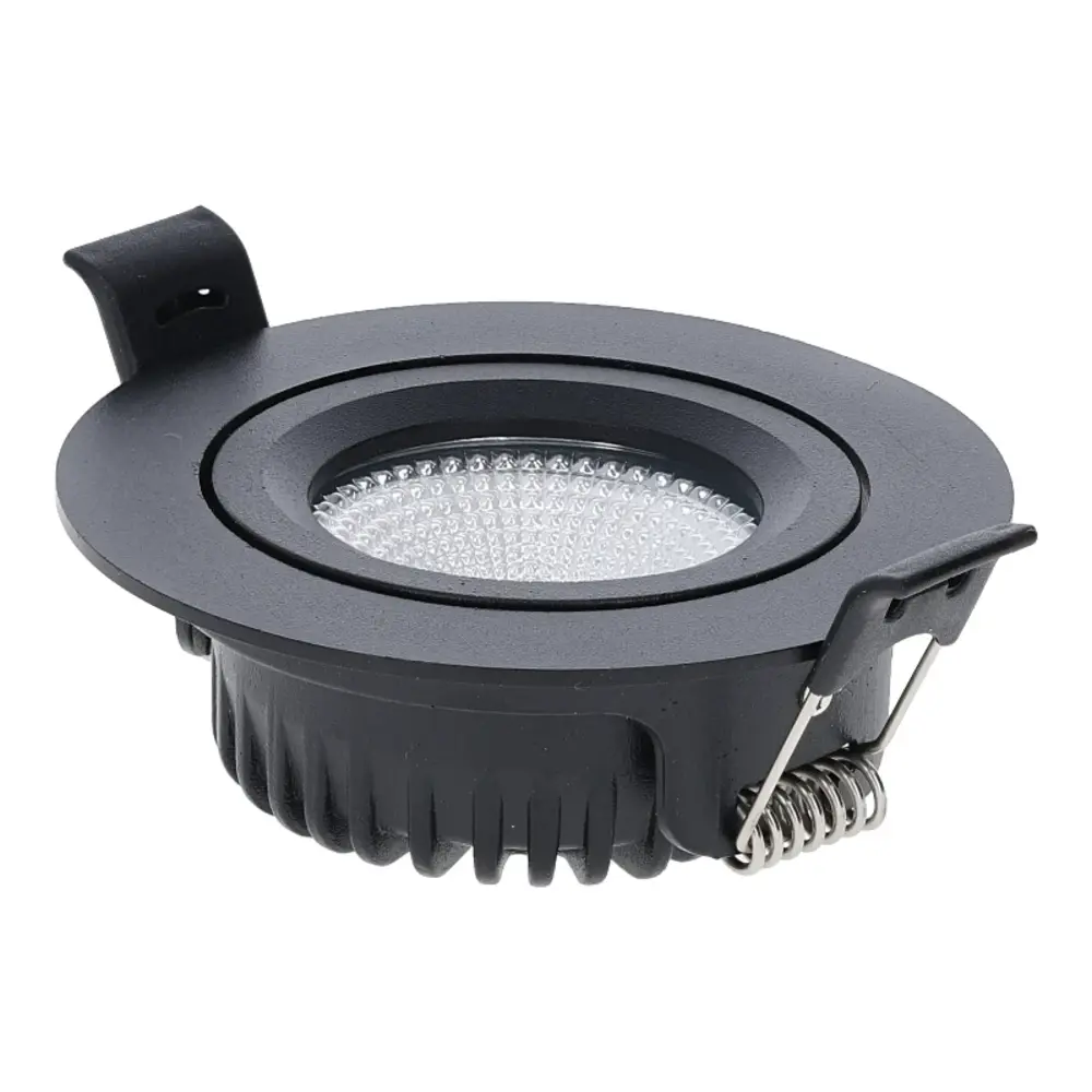 LCB LED Inbouwspot - 6W DIM - 2000-3000K Dim to Warm - Zaagmaat 74mm - Buitenmaat 90mm - IP44 LCB LED Inbouwspot - 6W DIM - 2000-3000K Dim to Warm - Zaagmaat 74mm - Buitenmaat 90mm - IP44