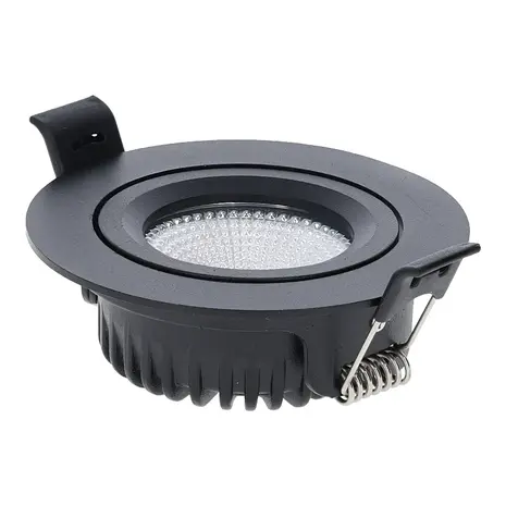 LCB LED Inbouwspot - 6W DIM - 2000-3000K Dim to Warm - Zaagmaat 74mm - Buitenmaat 90mm - IP44 LCB LED Inbouwspot - 6W DIM - 2000-3000K Dim to Warm - Zaagmaat 74mm - Buitenmaat 90mm - IP44