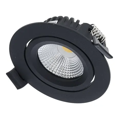 LCB LED Inbouwspot - 6W DIM - 2000-3000K Dim to Warm - Zaagmaat 74mm - Buitenmaat 90mm - IP44 LCB LED Inbouwspot - 6W DIM - 2000-3000K Dim to Warm - Zaagmaat 74mm - Buitenmaat 90mm - IP44