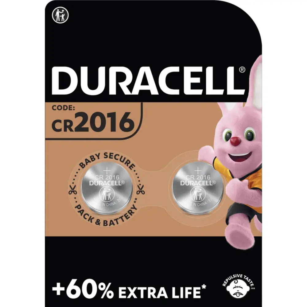 Duracell Duracell lithium DL 2016 2 dlg Duracell Duracell lithium DL 2016 2 dlg