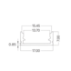 Braytron LED Strip Aluminium profiel - Opbouw profiel - 2000*17*7mm - Zwart