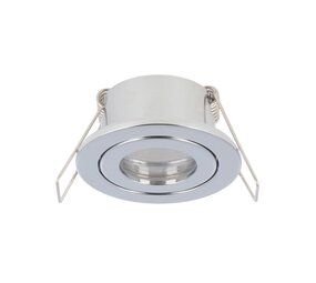 LED Line OP=OP LED inbouwspot chrome rond - Waterdicht IP44 - zaagmaat 40mm - buitenmaat 55mm LED Line OP=OP LED inbouwspot chrome rond - Waterdicht IP44 - zaagmaat 40mm - buitenmaat 55mm
