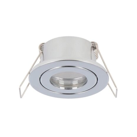 LED Line UA LED inbouwspot chrome rond - Waterdicht IP44 - zaagmaat 40mm - buitenmaat 55mm LED Line UA LED inbouwspot chrome rond - Waterdicht IP44 - zaagmaat 40mm - buitenmaat 55mm
