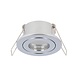 LED Line UA LED inbouwspot chrome rond - Waterdicht IP44 - zaagmaat 40mm - buitenmaat 55mm LED Line UA LED inbouwspot chrome rond - Waterdicht IP44 - zaagmaat 40mm - buitenmaat 55mm