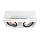 Lucide OP=OP TRIMLESS - Inbouwspot - 2xGU10 - Wit
