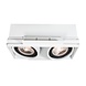 Lucide OP=OP TRIMLESS - Inbouwspot - 2xGU10 - Wit Lucide OP=OP TRIMLESS - Inbouwspot - 2xGU10 - Wit