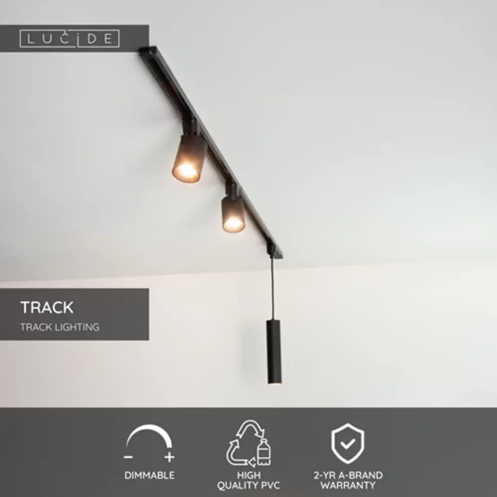 Lucide OP=OP TRACK Startvoeding-Zwart-Enkel Lucide OP=OP TRACK Startvoeding-Zwart-Enkel