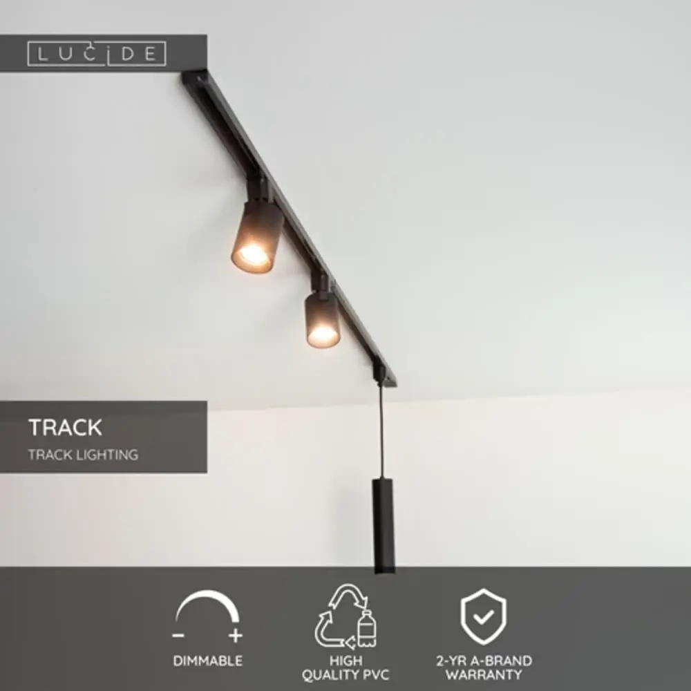 Lucide OP=OP TRACK T-koppelstuk-Zwart Lucide OP=OP TRACK T-koppelstuk-Zwart