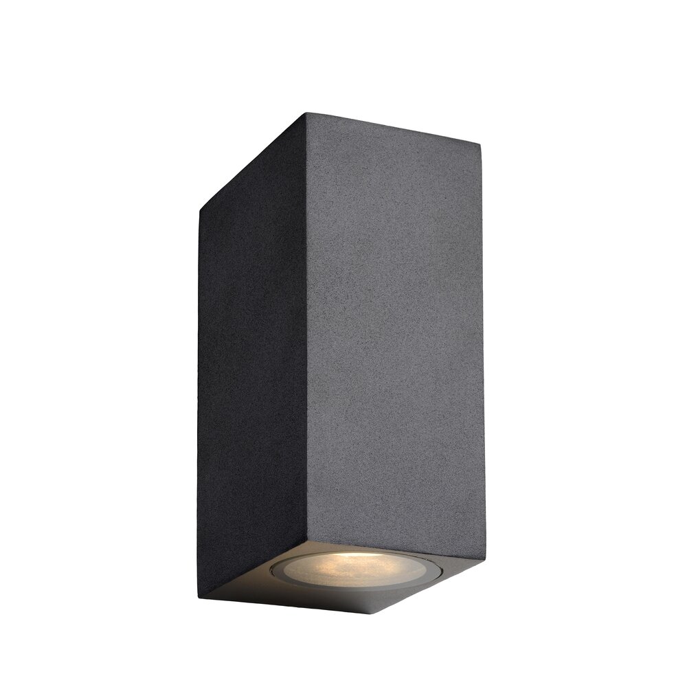 Lucide OP=OP ZORA-LED Wandspot Buiten-Zwart-LED Dimb.-2xGU10-5W Lucide OP=OP ZORA-LED Wandspot Buiten-Zwart-LED Dimb.-2xGU10-5W