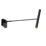Lucide OP=OP WYGO - Wandlamp - LED Dimb. - 1x5W 3000K - Zwart