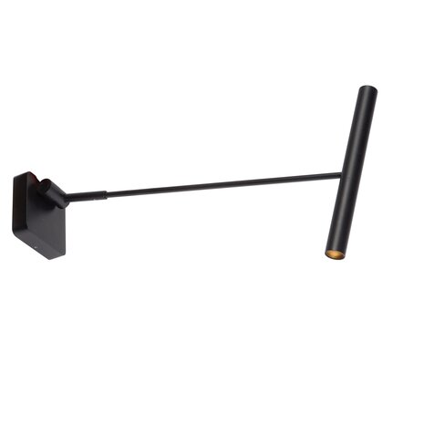 Lucide OP=OP WYGO - Wandlamp - LED Dimb. - 1x5W 3000K - Zwart Lucide OP=OP WYGO - Wandlamp - LED Dimb. - 1x5W 3000K - Zwart