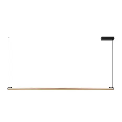 Lucide OP=OP Dimbare Bureaulamp Pendel - 150cm - 36W 2450Lm - 2CCT 2700- 4000K 927-940 - BRAGA Donker brons Koffie | Handbewegingssensor Lucide OP=OP Dimbare Bureaulamp Pendel - 150cm - 36W 2450Lm - 2CCT 2700- 4000K 927-940 - BRAGA Donker brons Koffie | Handbewegingssensor