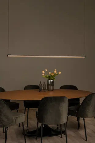 Lucide OP=OP Dimbare Bureaulamp Pendel - 150cm - 36W 2450Lm - 2CCT 2700- 4000K 927-940 - BRAGA Donker brons Koffie | Handbewegingssensor Lucide OP=OP Dimbare Bureaulamp Pendel - 150cm - 36W 2450Lm - 2CCT 2700- 4000K 927-940 - BRAGA Donker brons Koffie | Handbewegingssensor