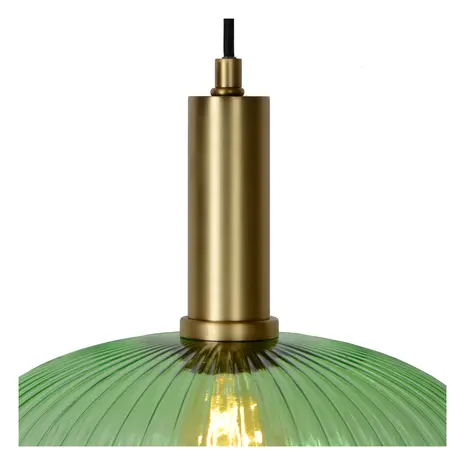 Lucide OP=OP MALOTO Hanglamp-Groen-Ø30-1xE27-40W-Glas Lucide OP=OP MALOTO Hanglamp-Groen-Ø30-1xE27-40W-Glas