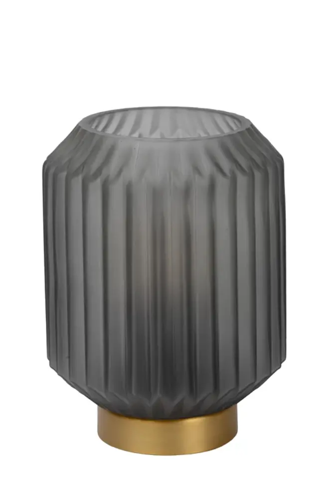 Lucide OP=OP SUENO Tafellamp-Grijs-Ø13-1xE14-40W-Glas