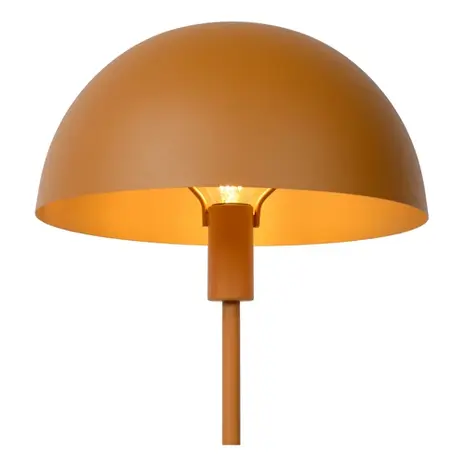 Lucide OP=OP SIEMON Tafellamp-Okerge.-Ø25-1xE14-25W-Staal Lucide OP=OP SIEMON Tafellamp-Okerge.-Ø25-1xE14-25W-Staal