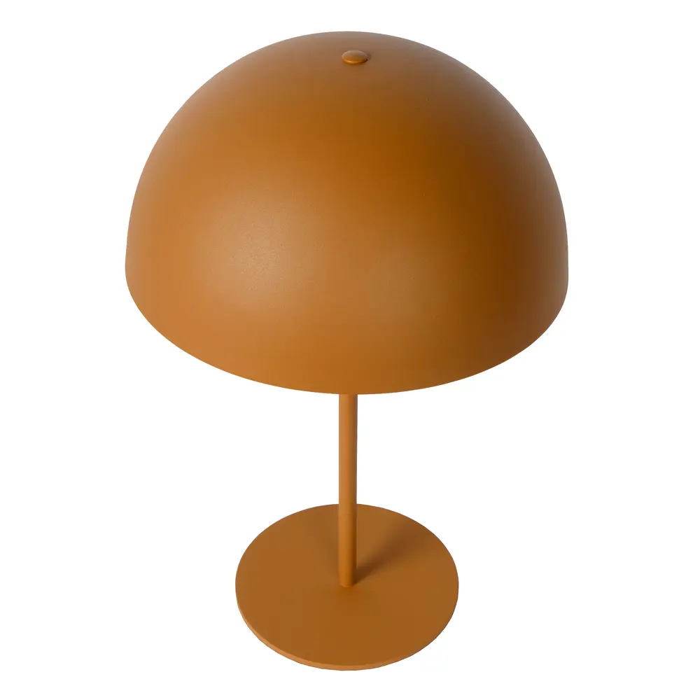 Lucide OP=OP SIEMON Tafellamp-Okerge.-Ø25-1xE14-25W-Staal Lucide OP=OP SIEMON Tafellamp-Okerge.-Ø25-1xE14-25W-Staal