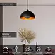 Lucide OP=OP SIEMON Hanglamp-Zwart-Ø40-1xE27-40W-Staal