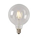 Lucide OP=OP G125 - Filament lamp - Ø 12,5 cm - LED Dimb. - E27 - 1x5W 2700K - Transparant Lucide OP=OP G125 - Filament lamp - Ø 12,5 cm - LED Dimb. - E27 - 1x5W 2700K - Transparant