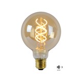 Lucide OP=OP G95 TWIL. Fil. lamp Buiten-Amber-LED-1xE27-4W