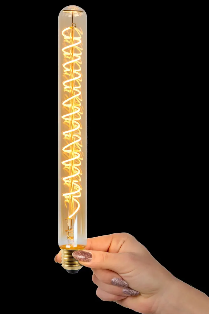 Lucide OP=OP T32 Fil. lamp-Amber-LED Dimb.-1xE27-4,9W-2200K Lucide OP=OP T32 Fil. lamp-Amber-LED Dimb.-1xE27-4,9W-2200K