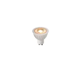 Lucide OP=OP LED GU10 - 4,9W DIM 355lm - 2200K-2700K - 38° - Keramisch - Wit