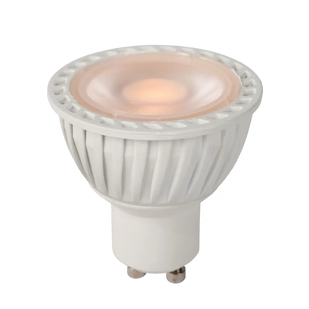 Lucide OP=OP LED GU10 - 4,9W DIM 355lm - 2200K-2700K - 38° - Keramisch - Wit Lucide OP=OP LED GU10 - 4,9W DIM 355lm - 2200K-2700K - 38° - Keramisch - Wit