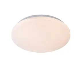 Lucide OP=OP OTIS Plafonnière-Opaal-Ø34-LED-24W-3000K-Kunsts.